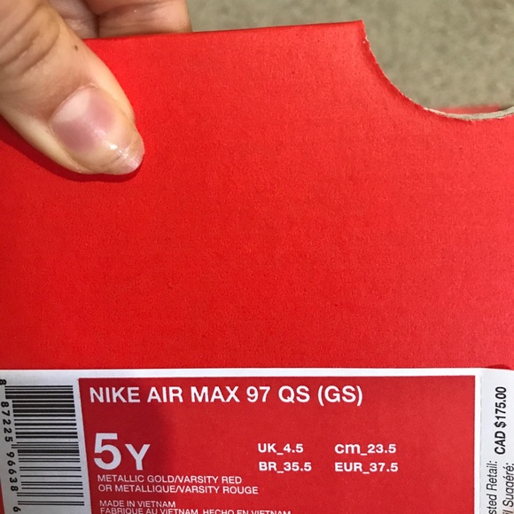 AIRMAX 97s GOLD BULLET - Picture 3 of 5